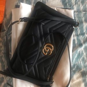 Gucci Marmont Crossbody with detachable pouch